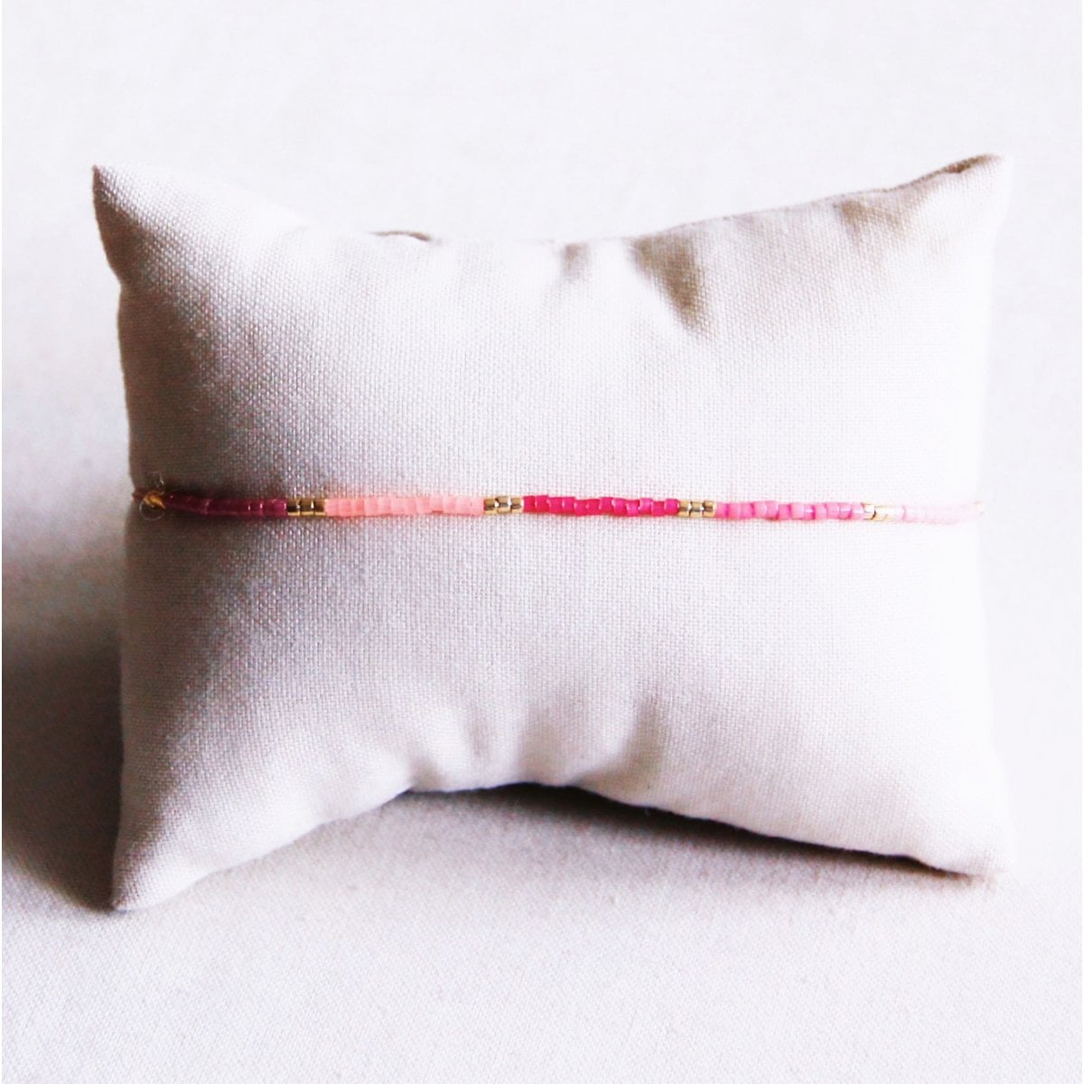 Miyuki armband mix - roze - Selva & Co