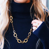 Lange D-ketting met grote schakels - Selva & Co