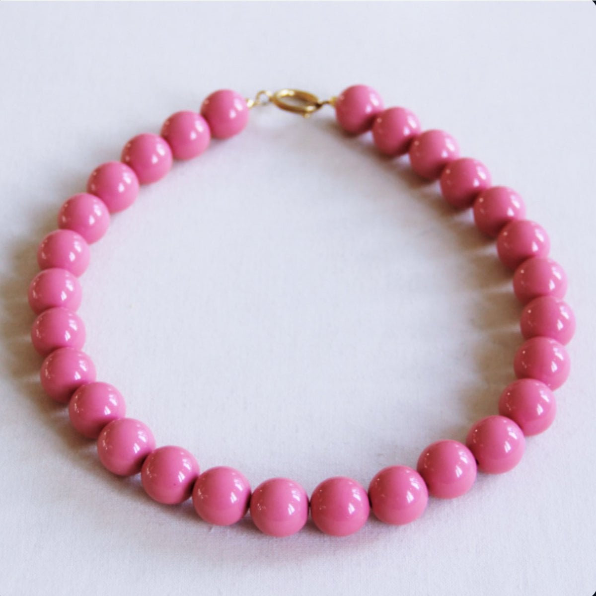 Kralenketting XXL - roze - Selva & Co