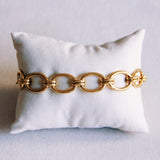 Linked oval bracelet - Selva & Co