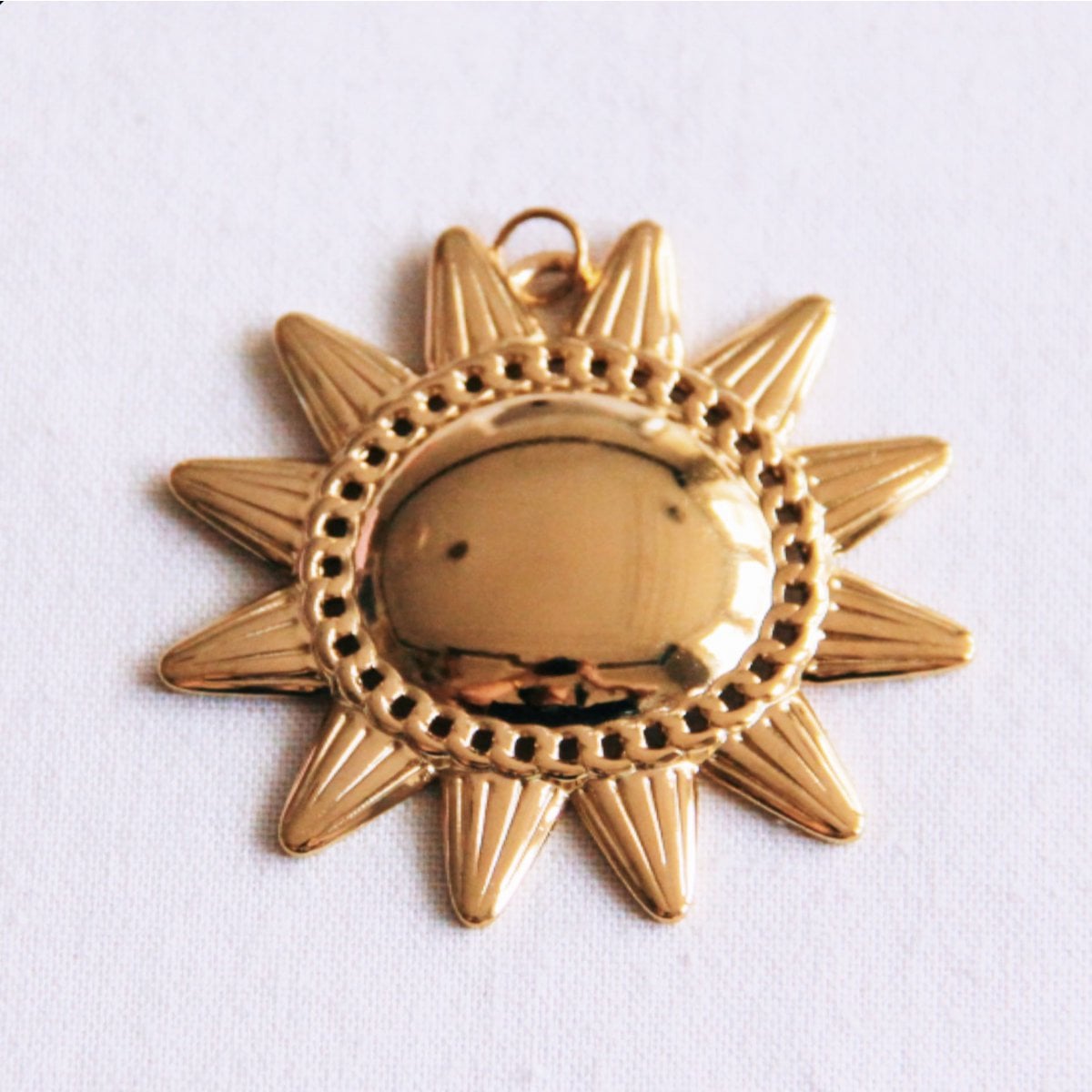 Sunshine XL bedel (hanger voor XL kralenketting) - Selva & Co