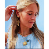 D-schakelsketting 'groot' - goud - Selva & Co