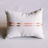 Dubbele miyuki armband - roze/naakt/bordeaux - Selva & Co
