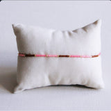 Miyuki bracelet color blocking - pink/cognac/light pink - Selva & Co